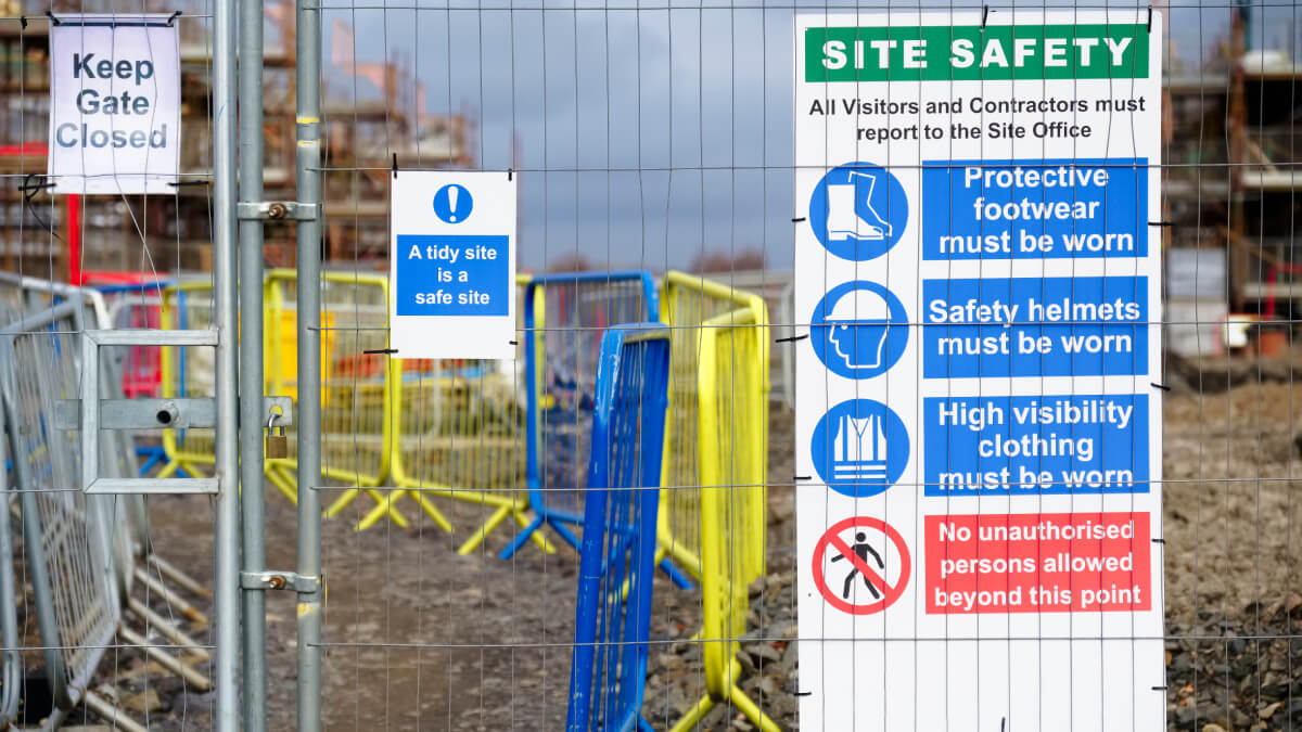 Construction Site Signs